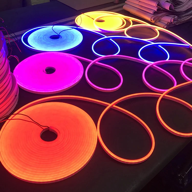 Tira Luz Led Neon RGB 5M Inteligente Con Bluetooth