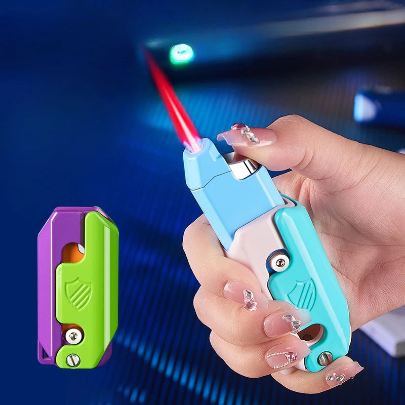 encendedor creativo a prueba de viento