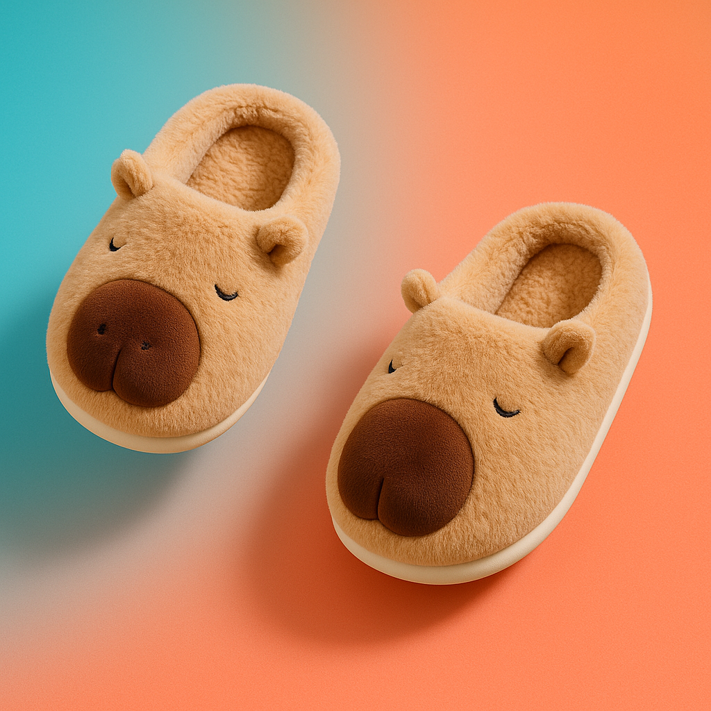 Pantuflas Capibara: La ternura que tus pies estaban esperando