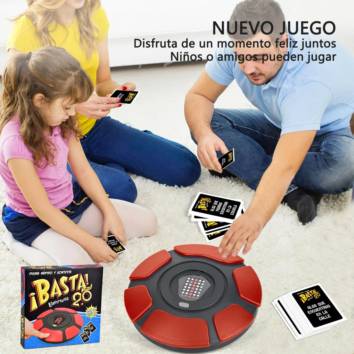 🎉 ¡BASTA! 2.0 – El juego donde gana el más rápido