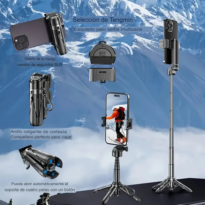 📱✨ SmartGrip 360 – El soporte que se adapta a todos tus escenarios 🚀