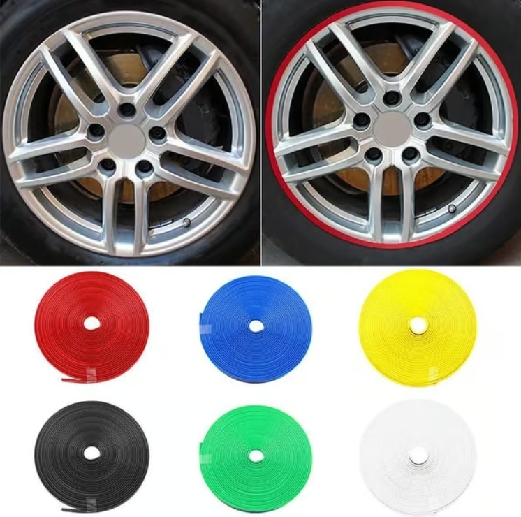 RimGuard™ Protector de Rines – Cinta de 8m, ¡Cubre 4 Llantas y Más! 🚗✨