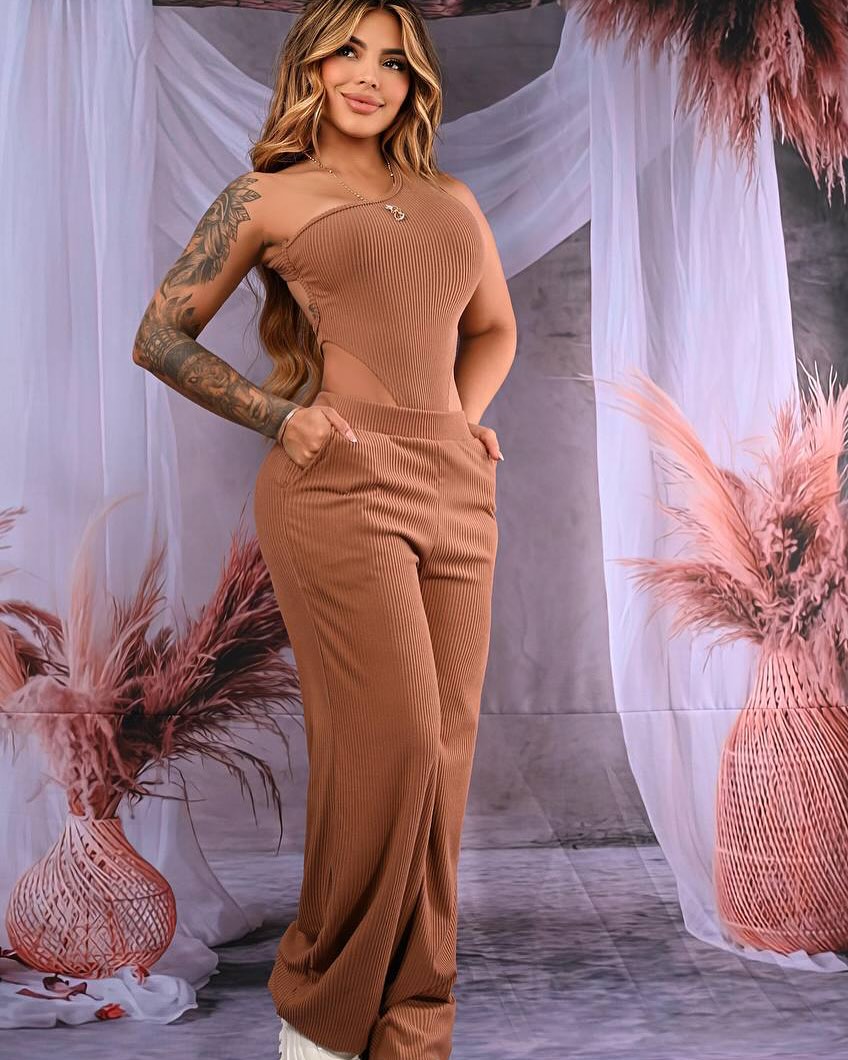 Conjunto Body Con Pantalon