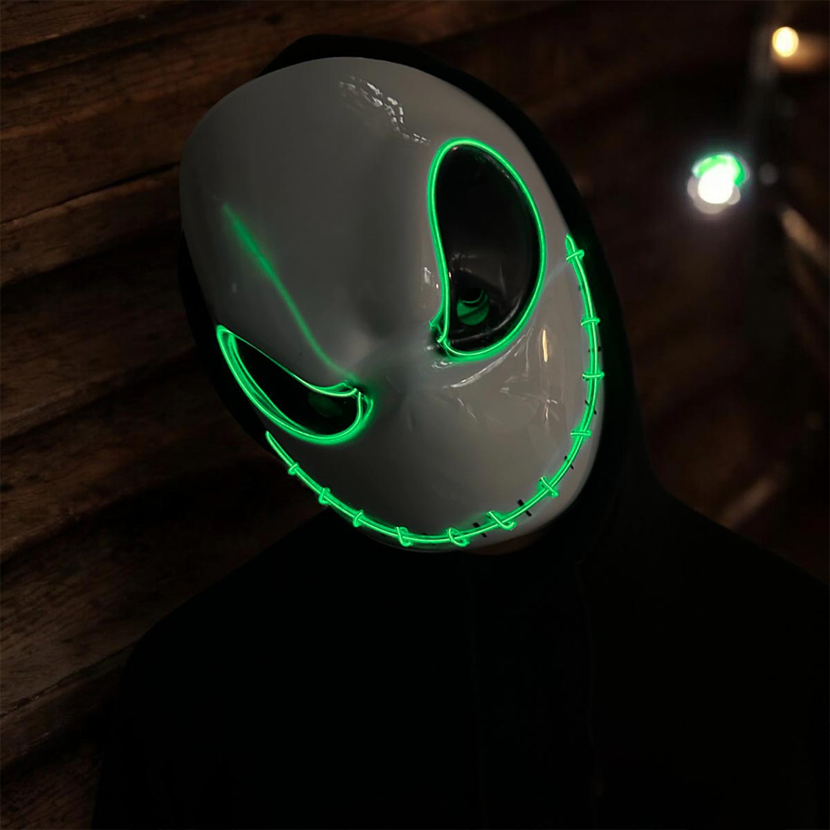 😈✨ Neon Jack – La Máscara que Ilumina tu Oscuridad 🔥👻