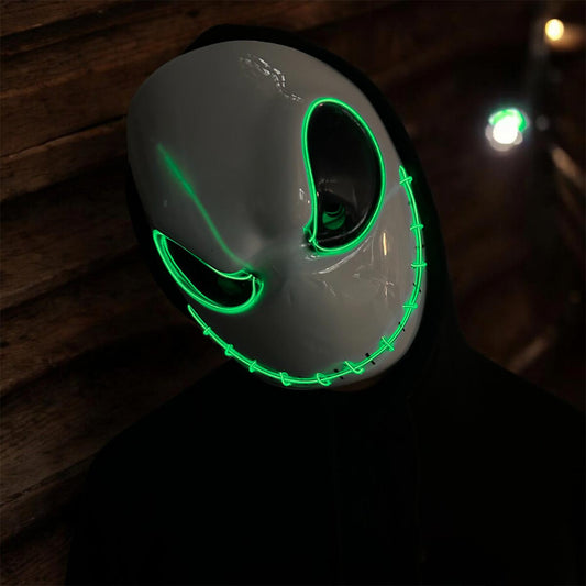 😈✨ Neon Jack – La Máscara que Ilumina tu Oscuridad 🔥👻
