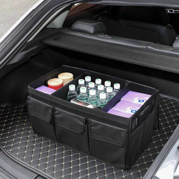 🚗✨ Organizador Plegable para Baúl – Mantén tu carro siempre ordenado