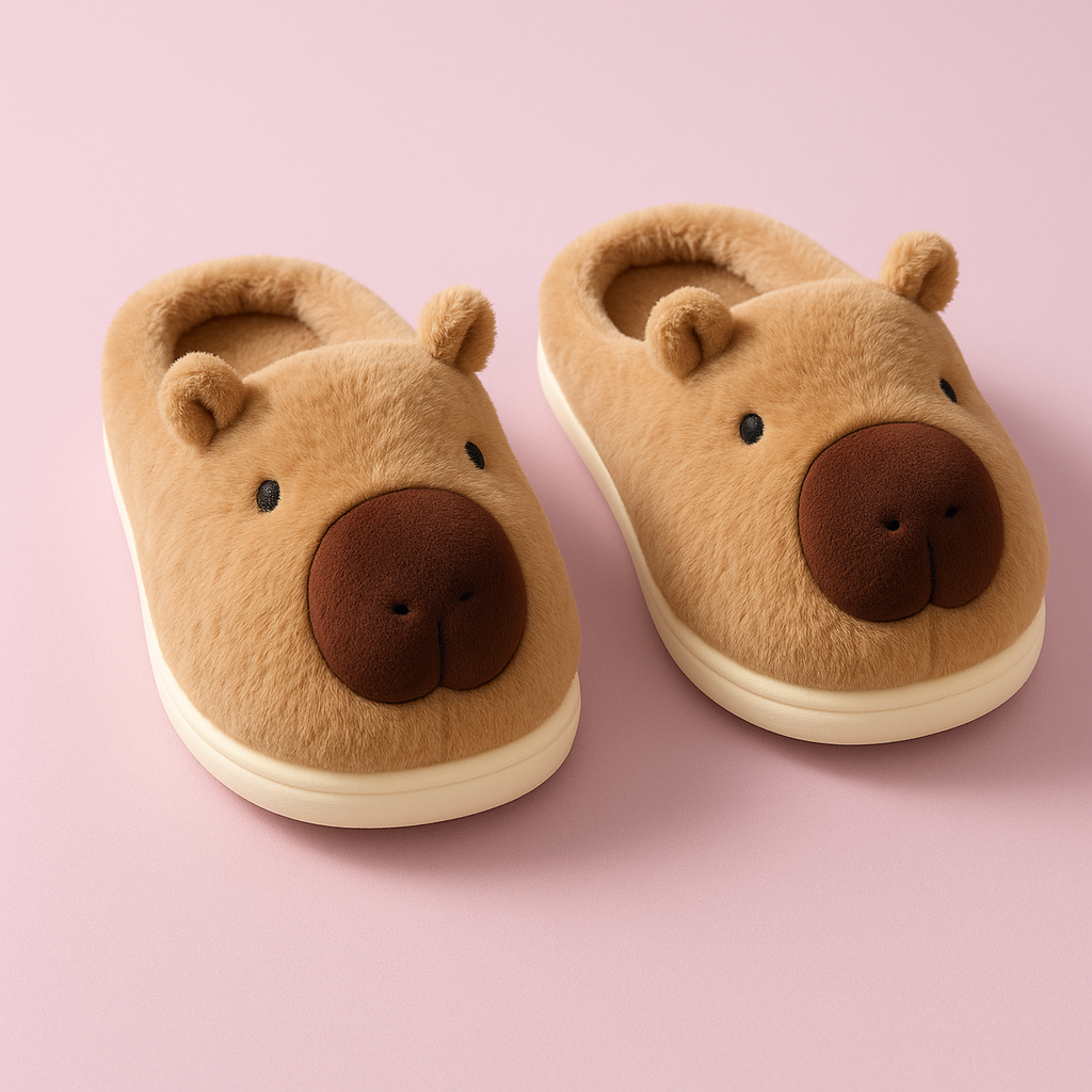 Pantuflas Capibara: La ternura que tus pies estaban esperando