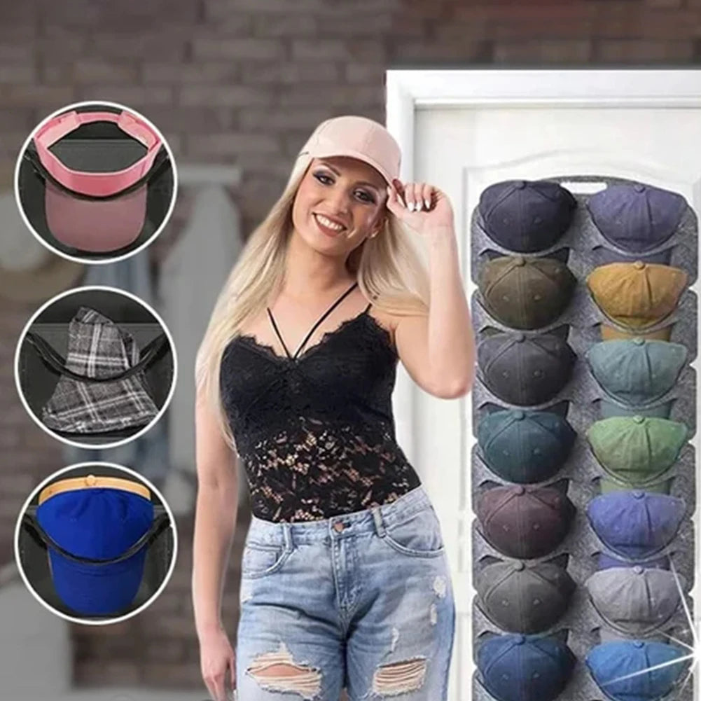 🧢✨ CapKeeper-Organizador de Gorras-Tu Colección Merece un Lugar a la Altura🧵