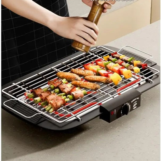 🔥 Parrilla Eléctrica Universal Blue – Tu Asado Siempre Perfecto