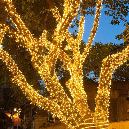 Luces de Navidad de Panel Solar