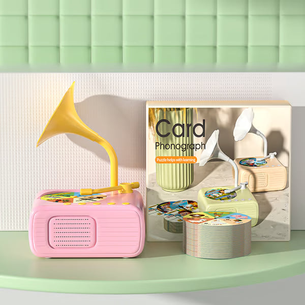 🎵  🌈Pequeño Gramófono Mágico – Donde la Música y el Aprendizaje se Encuentran 🎶