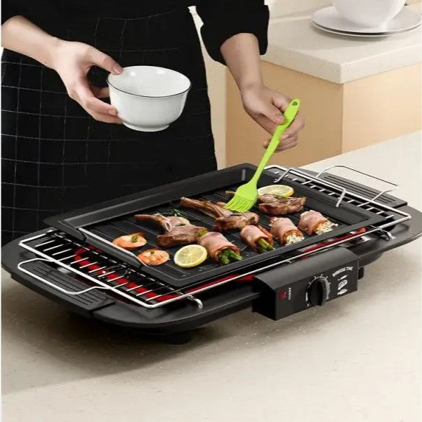 🔥 Parrilla Eléctrica Universal Blue – Tu Asado Siempre Perfecto