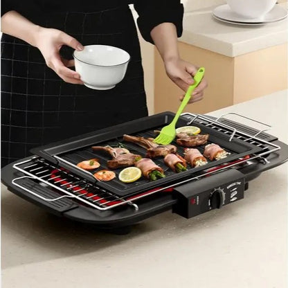 🔥 Parrilla Eléctrica Universal Blue – Tu Asado Siempre Perfecto