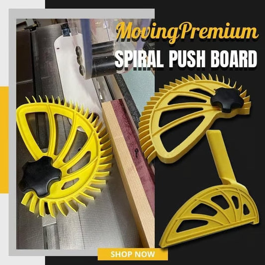 🟡 Premium Spiral Push Board – Seguridad y Precisión en Cada Corte