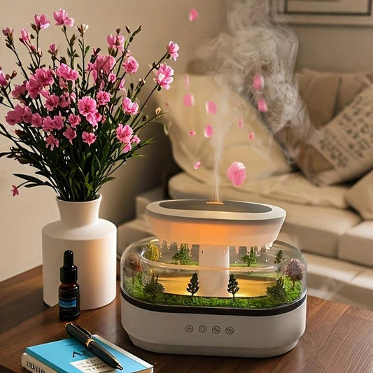🌿 Mini Bosque Aromático – Humidificador & Difusor Decorativo ✨