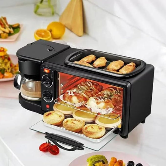 🍳 Horno Multifuncional 3 en 1 – Cocina Todo en Uno