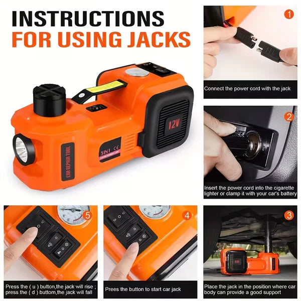 ⚡🚗 JackMaster 3 in 1 – ¡Potencia, velocidad y seguridad en tus manos!
