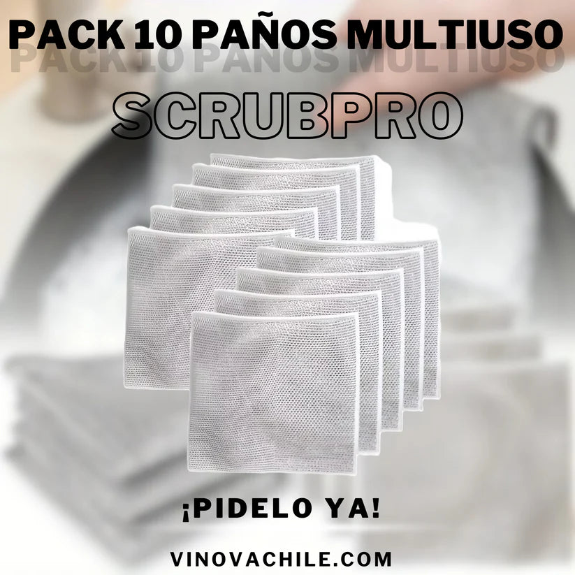 ScrubMaster™ Paño de Alambre x10