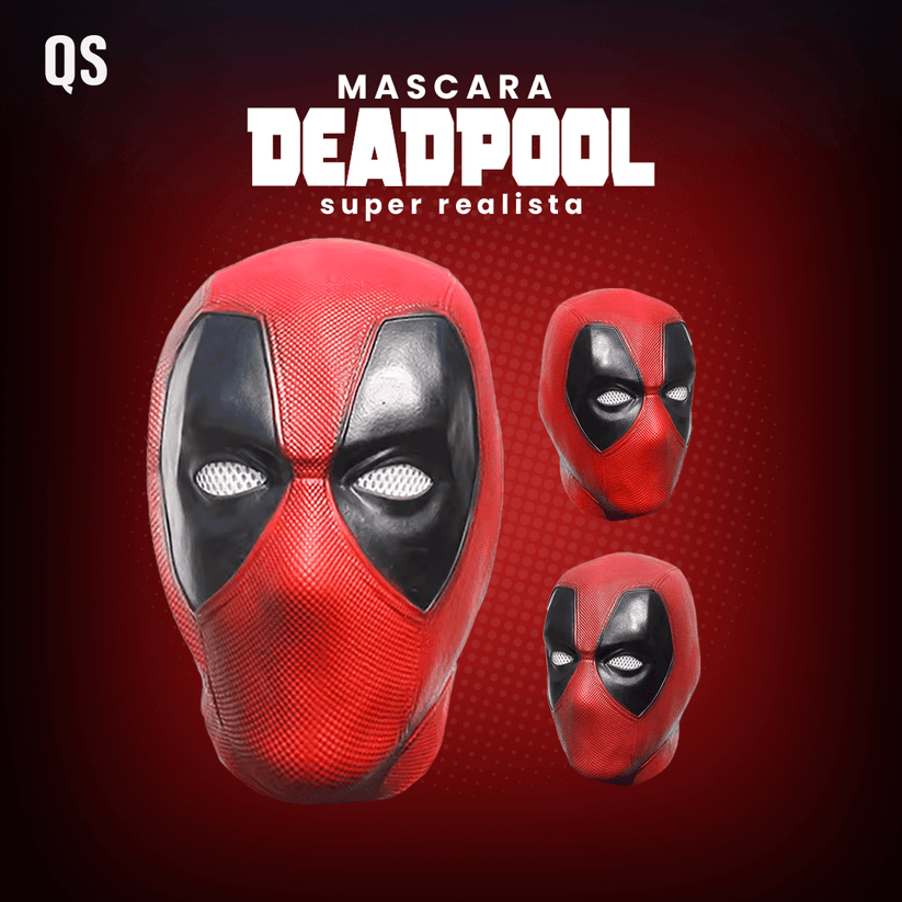 Deadpool Máscara Realista