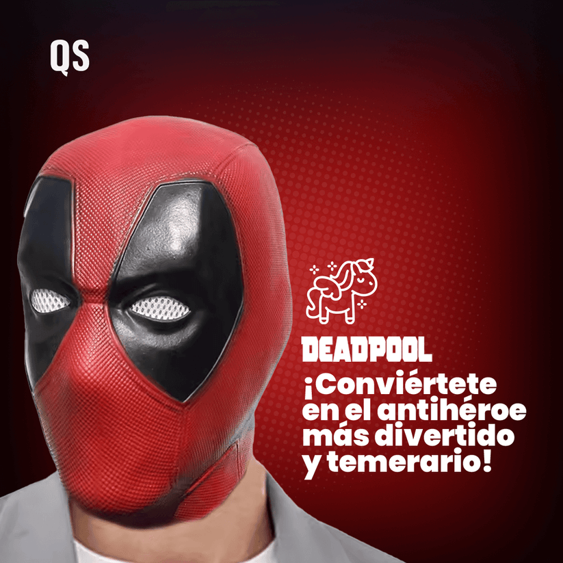 Deadpool Máscara Realista