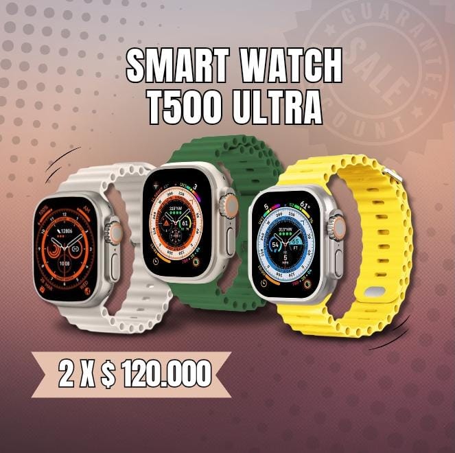 PROMO 2X1 RELOJ SMARTWATCH ULTRA SERIES 8